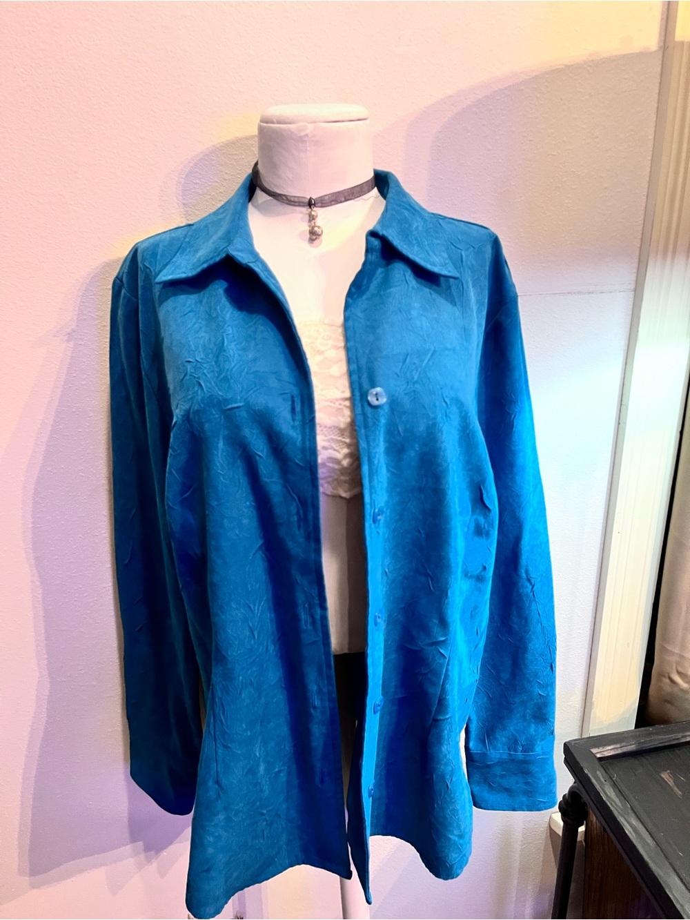 Hannah Button Up Long Sleeve Blouse